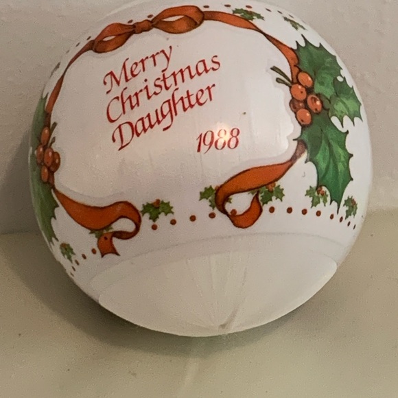 Festive Merry Christmas Daughter Ornament - Picture 2 of 6